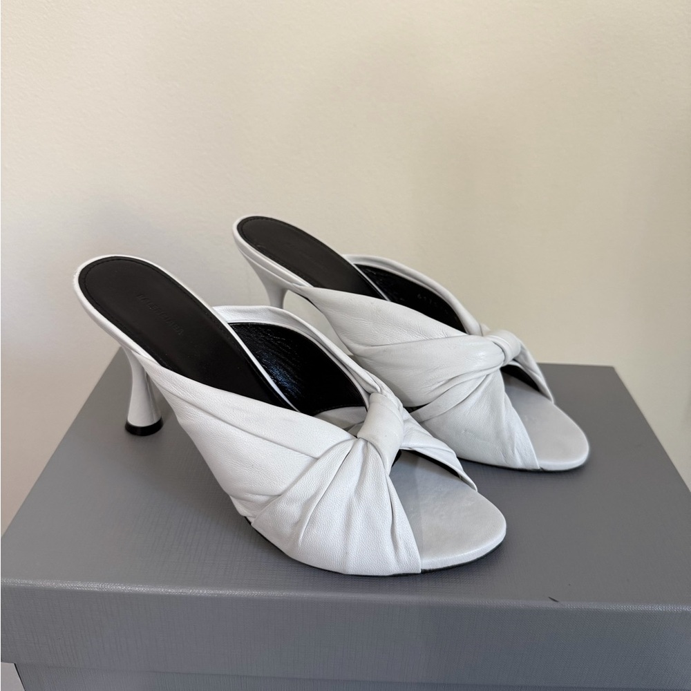 BALENCIAGA DRAPY SANDALS - Picture 2 of 8